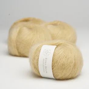 Deluxe Silk Mohair garn 20g. nr. 5 Gul