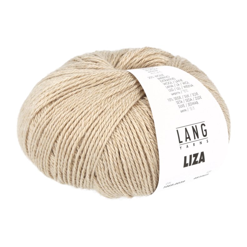 Liza garn 50g. farve Camel