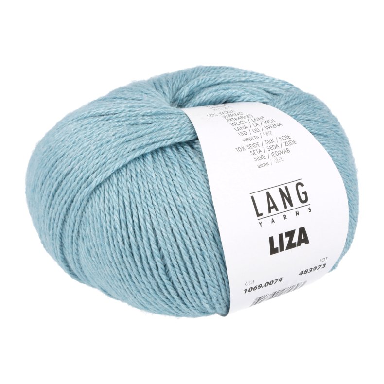 Liza garn 50g. farve Atlantic