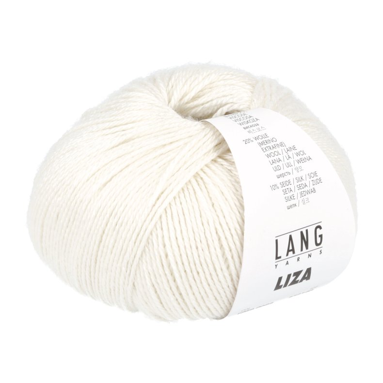 Liza garn 50g. farve Offwhite