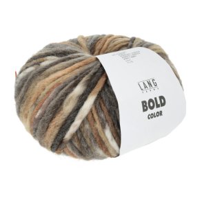Bold Color garn 100g. farve Brun/Hvid/Sten