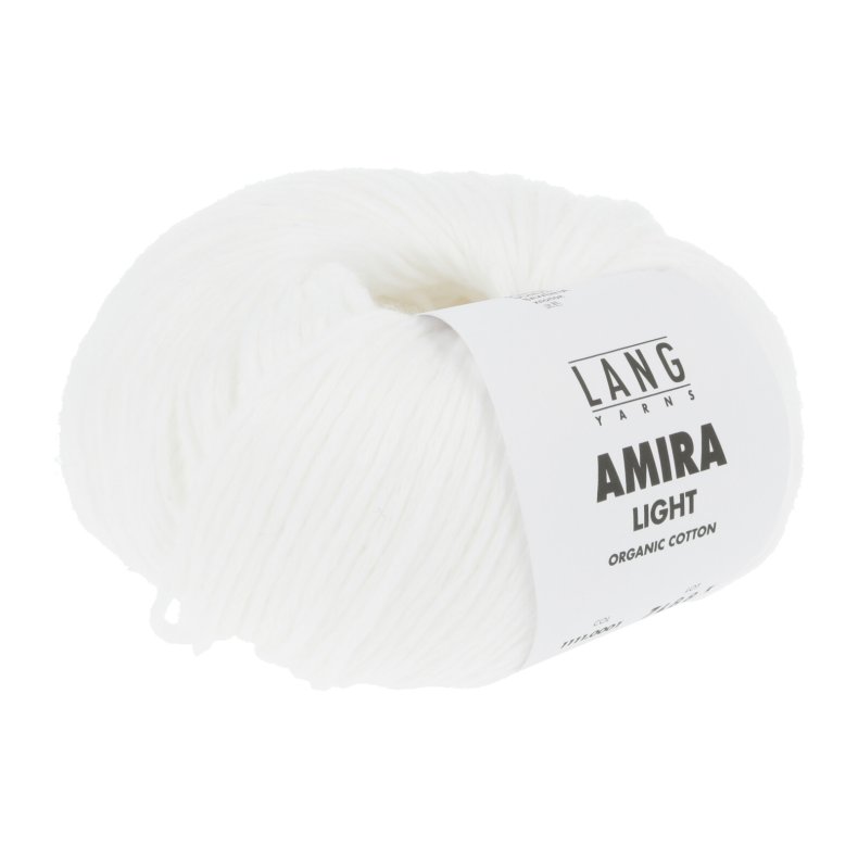 Amira Light garn 50g. farve Hvid