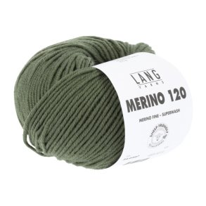 Merino 120 garn 50g. farve nr. 0397 Krokodille Gr�n