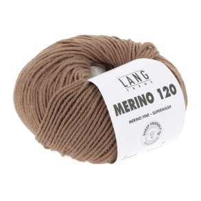 Merino 120 garn 50g. farve nr. 0439 Camel