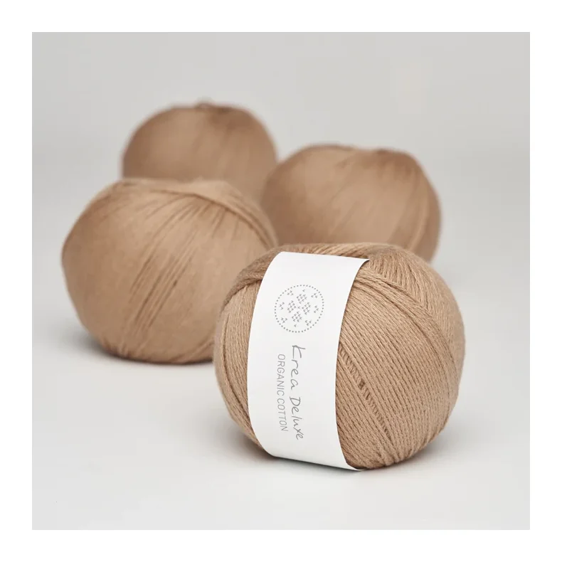 Organic cotton garn 50g nr. 53 Croissant