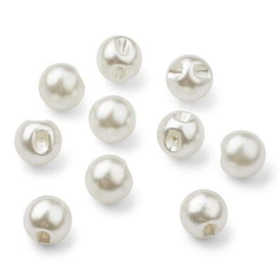 Perle knap 15mm - Knapper - Handmade by Hjort