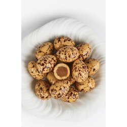 Quail Egg Amber Caramel