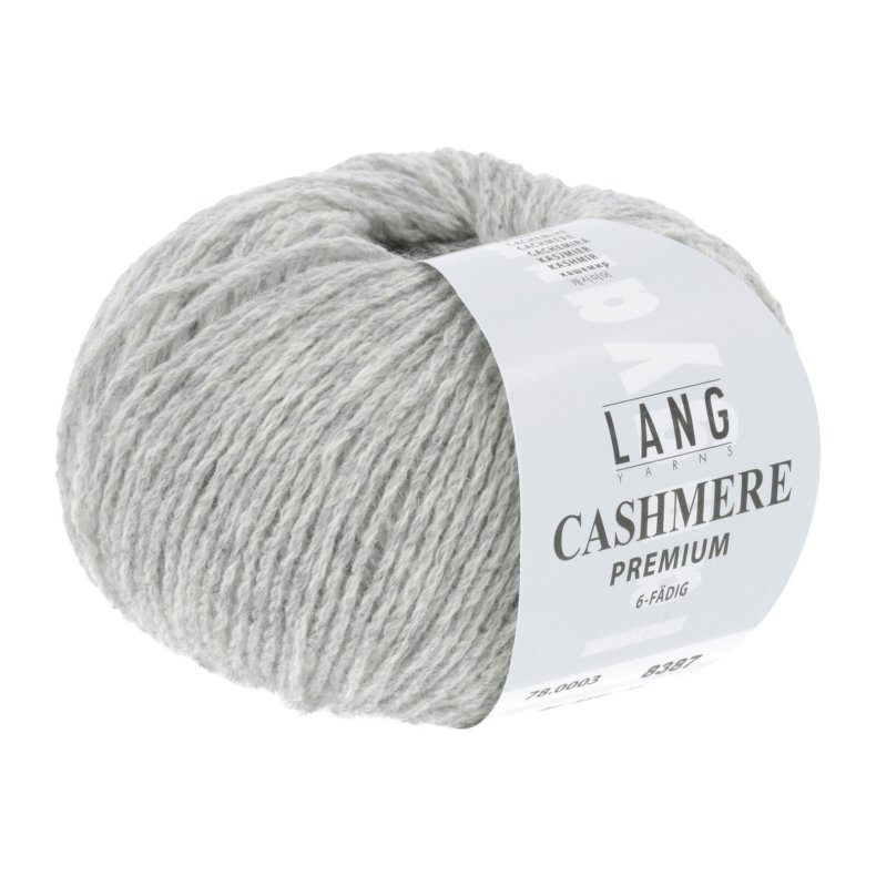 Cashmere Premium garn 25g. farve nr. 0003 Slvgr