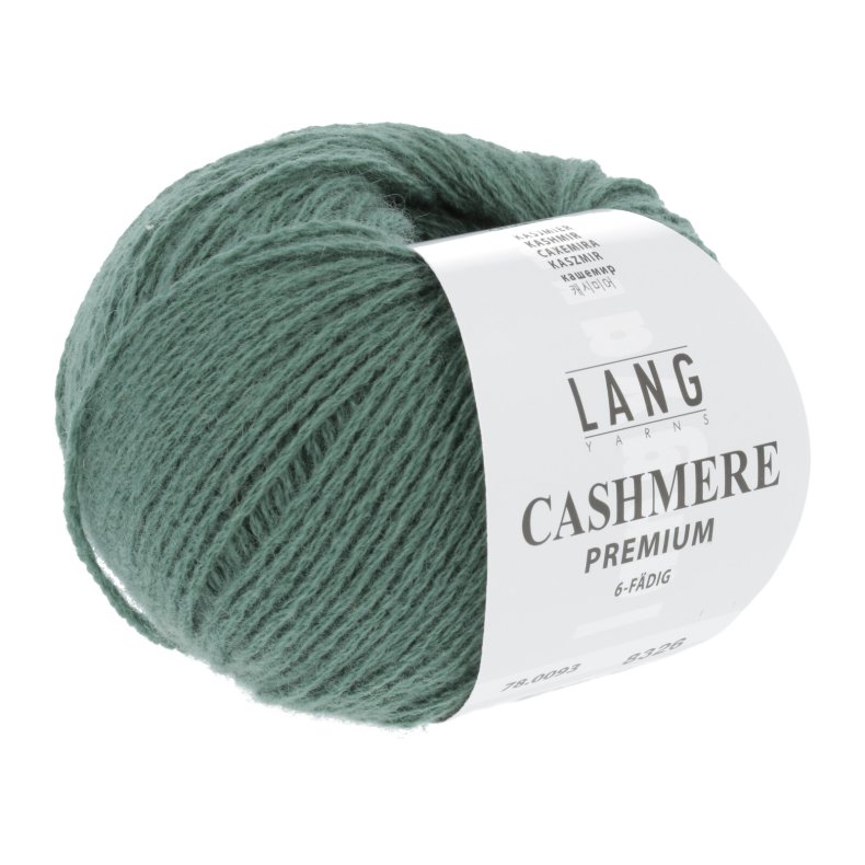 Cashmere Premium garn 25g. farve nr. 0093 Efeu