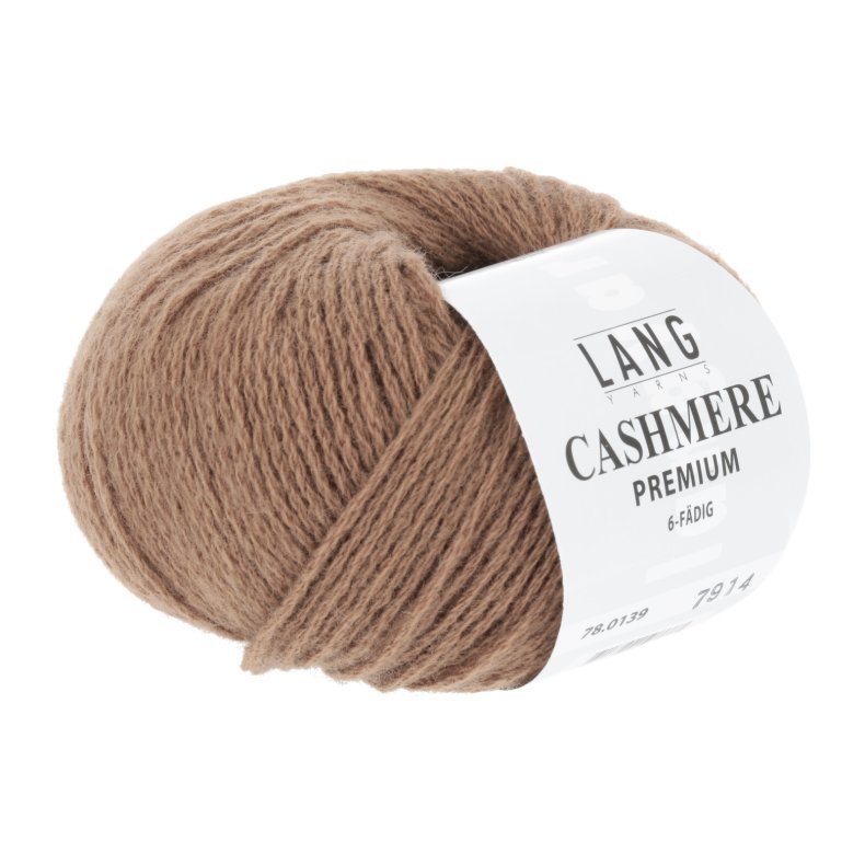 Cashmere Premium garn 25g. farve nr. 0139 Lysebrun