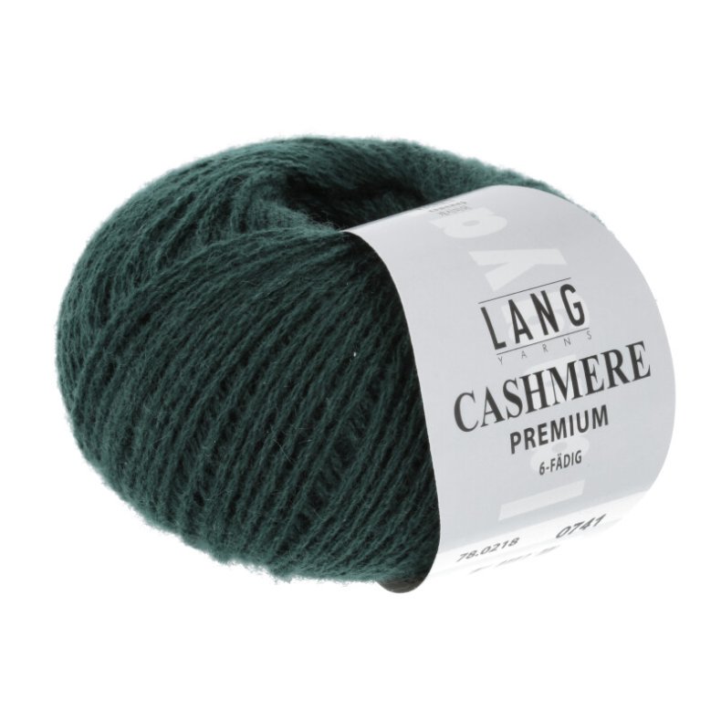 Cashmere Premium garn 25g. farve nr. 0218 Gran grn