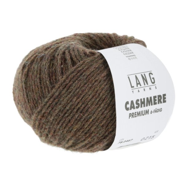 Cashmere Premium 25g. farve nr. 0467 Brun melange