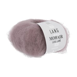 Mohair Luxe Lam� garn 25g. farve nr. 0348 Gammel rosa
