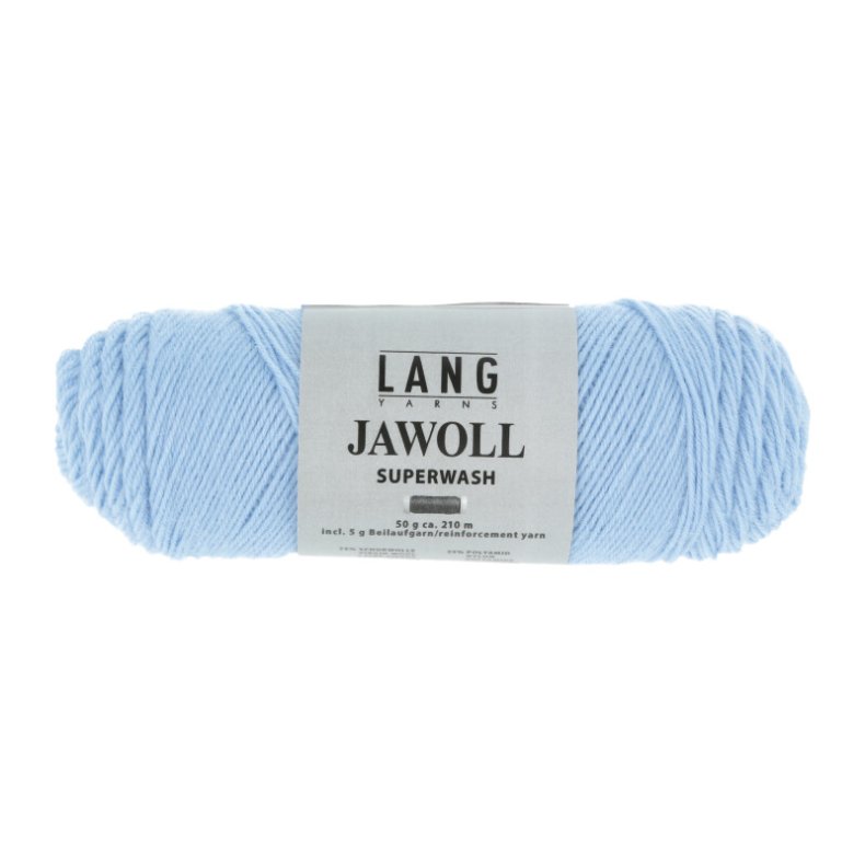 Jawoll garn 50g. farve nr. 0220 Lysebl