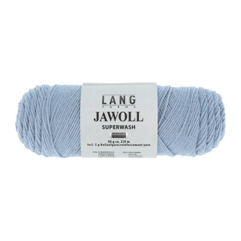 Jawoll garn 50g. farve nr. 0234 Lys jeans