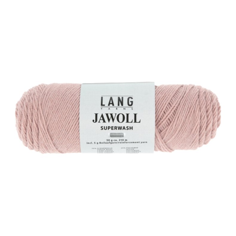 Jawoll garn 50g. farve nr. 0248 Dusky pink