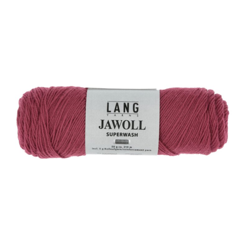 Jawoll garn 50g. farve nr. 0262 Mrke Rd