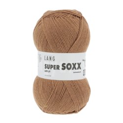 Super Soxx 6-ply garn 150g. farve nr. 0039 Camel