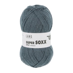 Super Soxx 6-ply garn 150g. farve nr. 0124 Grgrn