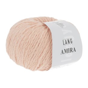 Amira garn 50g. farve nr. 0128 Lys Laksefarve