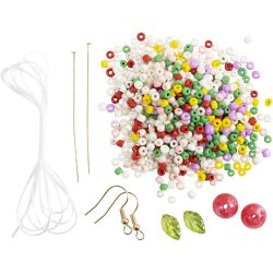 Mini DIY Kit Smykker - Elastikarmbnd og rering