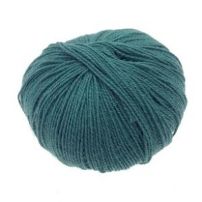 Cottonwool 3 garn 50g. Petrol farve nr. 819