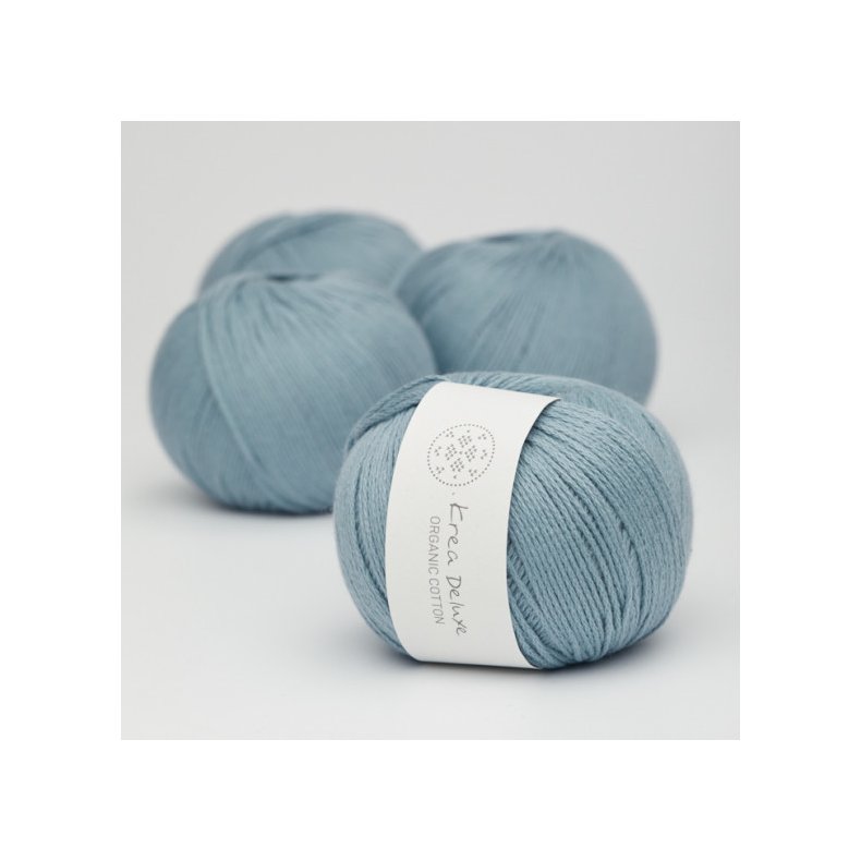 Organic cotton garn 50g nr. 23 Bl