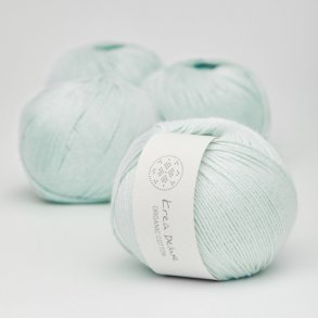 Organic cotton garn 50g nr. 24 Isbl