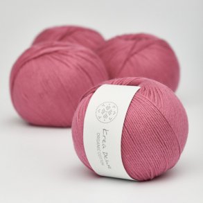 Organic cotton garn 50g nr. 34 Pink