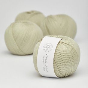 Organic cotton garn 50g nr. 40 Lysegrn