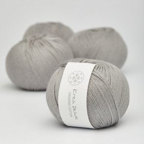 Organic cotton garn 50g nr. 48 Lysegr