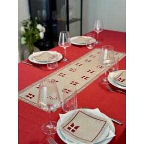 L�ber - Kun flag - broderi