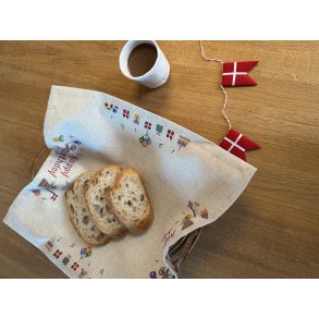 Br�dserviet - f�dselsdag - broderi