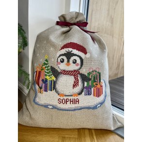 Gavesk - pingvin - broderi