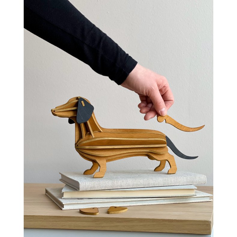 Lovi Gravhund 31cm - cinnamon