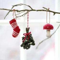 Hklet klassisk julepynt 2