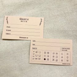 Gavemrker / vaskeanvisning