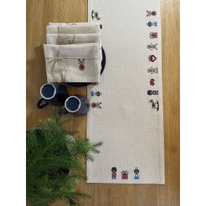 Julelber - gingerbread - broderi