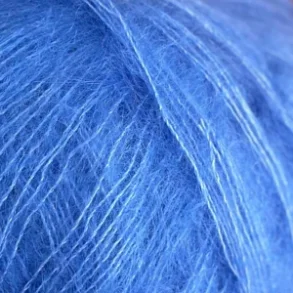 Kid Seta garn 25g. Bl farve nr. 730