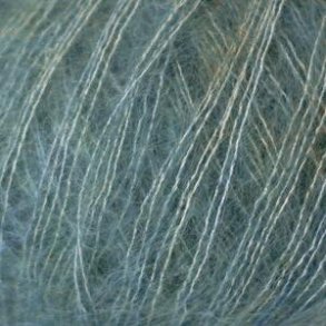 Kid Seta Tweed garn 25g. Grn drage farve nr. 778