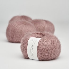 Deluxe Silk Mohair garn 20g. nr. 16 mrk stvet rosa