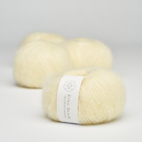Deluxe Silk Mohair garn 20g. nr. 3 sart gul