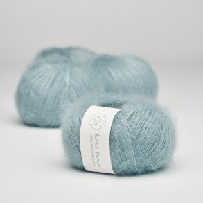 Deluxe Silk Mohair garn 20g. nr. 25 stvet lysebl