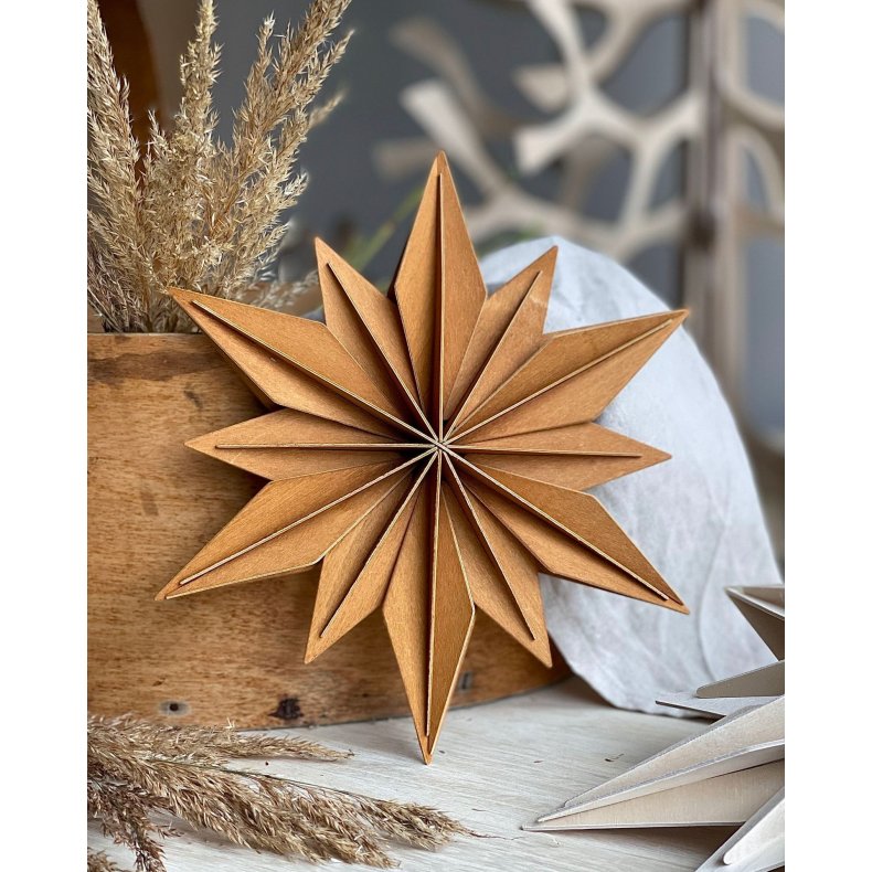 Decor Star 24cm. - cinnamon