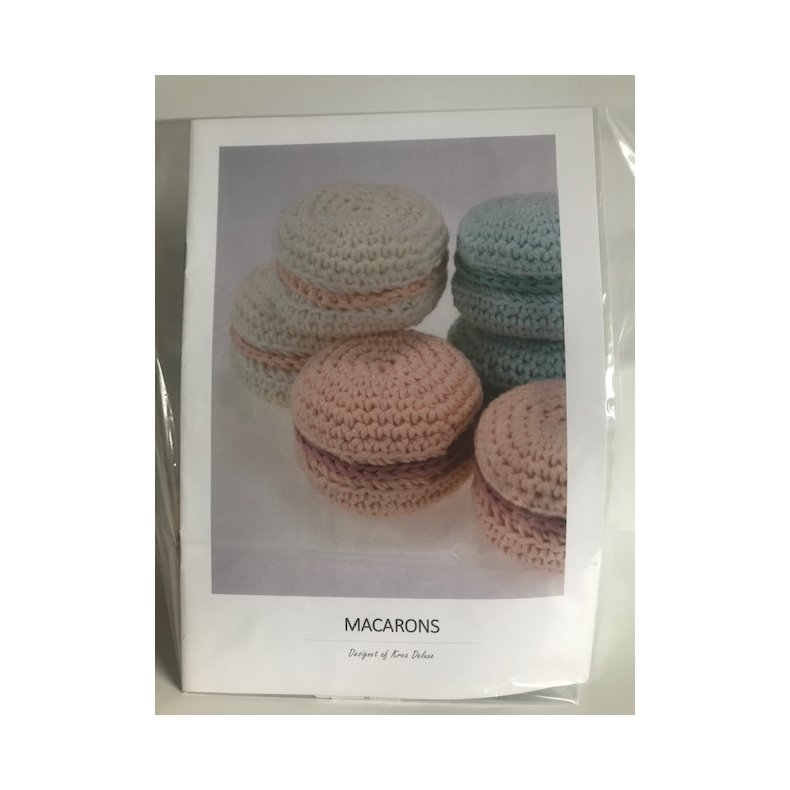 Hklede macarons - kit