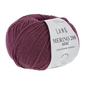 Merino 200 garn 50g. farve nr. 0366 Br