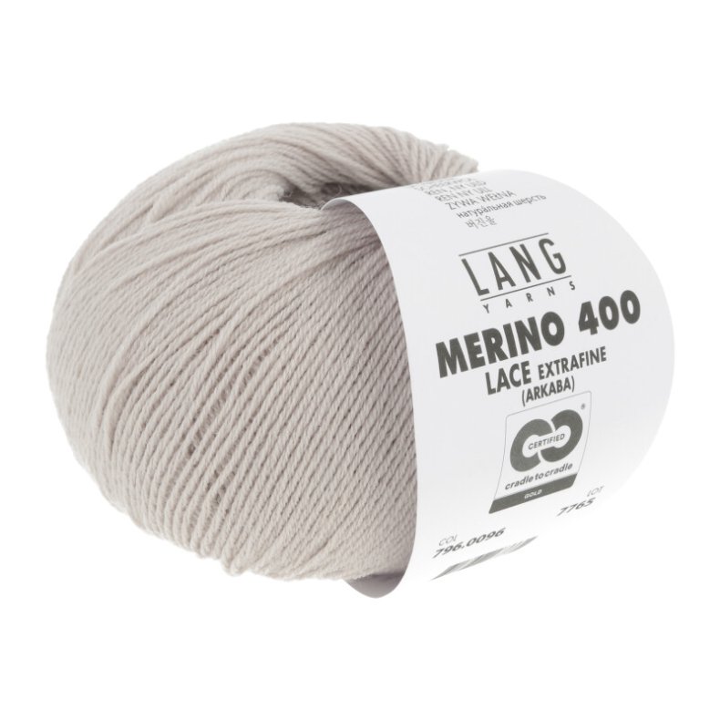 Merino 400 Lace garn 25g. farve nr. 0096 Sand