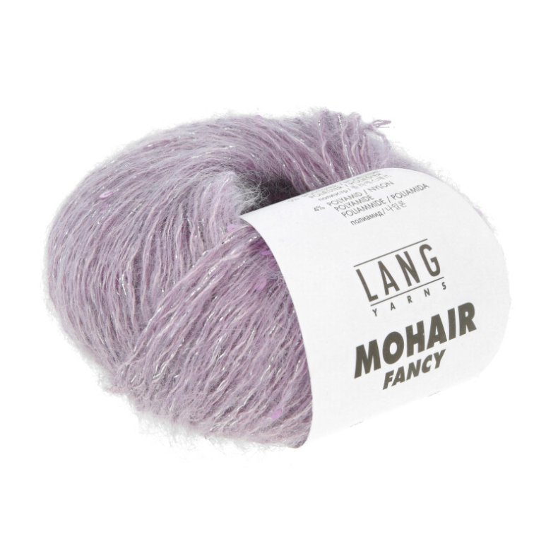 Mohair Fancy garn 25g. farve nr. 0046 Lilla