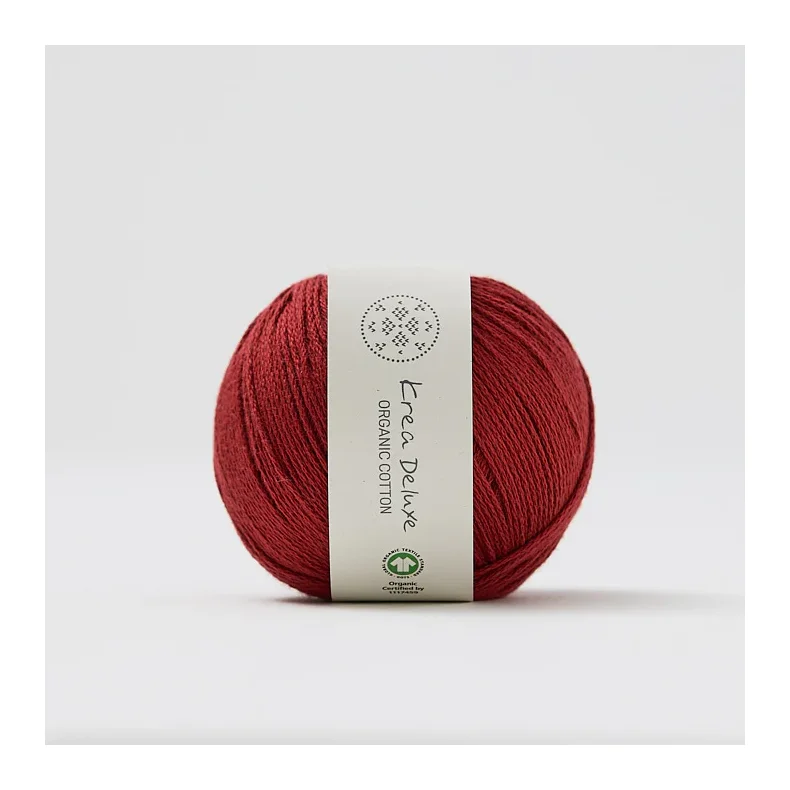 Organic cotton garn 50g nr. 63 M�rker�d