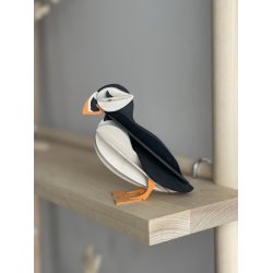 Lovi Puffin 10cm. - black mix